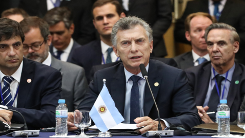 El presidente de Argentina, Mauricio Macri, entregará el cargo el 10 de diciembre de 2019.