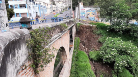 El puente fue cerrado en diciembre para evitar accidentes