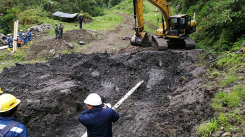 Operaciones de remediación en el Poliducto Shushufindi – Quito. 