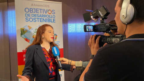 María Fernanda Espinosa fue presidenta de la Asamblea General de la ONU. Ahora busca la secretaría general de la OEA.