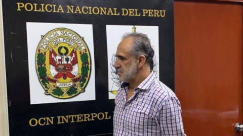 Archivo. En abril de 2019, Ramiro González fue detenido en Lima, Perú.