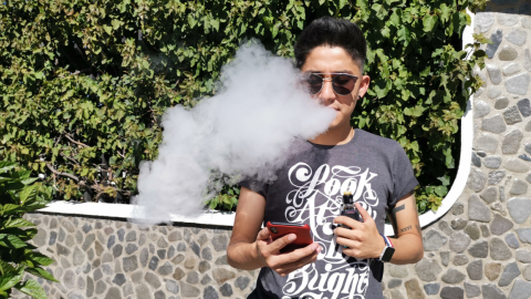 Las vapers son usados en su mayoría por los jóvenes.