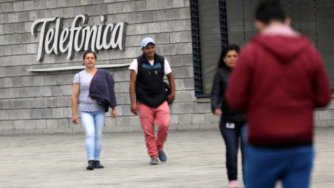 Imagen de Telefónica, en Colombia.