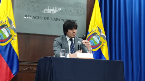 José De la Gasca, secretario Anticorrupción, presentó la nueva herramienta digital para recibir denuncias ciudadanas, este 23 de enero de 2020.