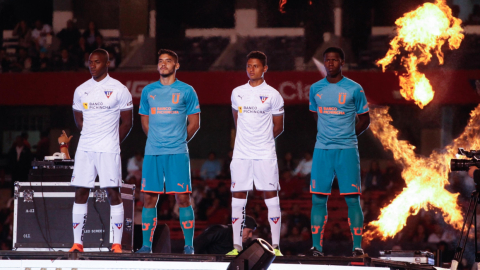 La camiseta titular de Liga de Quito será blanca y la alterna de color verde esmeralda. 