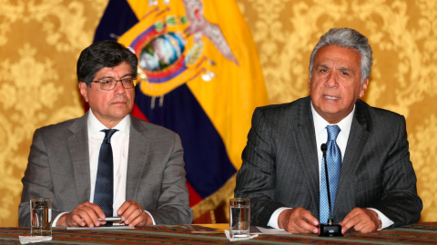 El canciller ecuatoriano, José Valencia, y el presidente de Ecuador, Lenin Moreno, anunciaron que Ucrania apoyará en la repatriación de cinco estudiantes ecuatorianos que se encuentran en Wuhan, epicentro del brote del coronavirus.