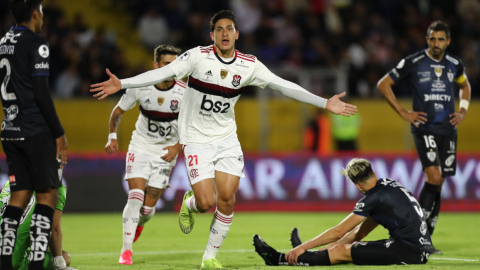 Independiente del Valle se vio superado por Flamengo en el estadio Olímpico Atahualpa. 