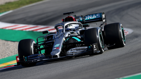 Valtteri Bottas ha dominado los entrenamientos en Montmeló.