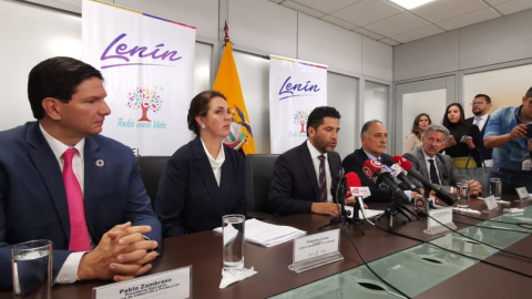 Iván Ontaneda se reunió, el 3 de marzo, con empresarios para analizar los efectos del coronavirus.



