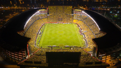 Imagen del estadio Monumental de Barcelona.