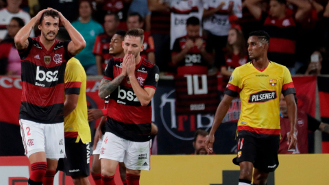 Flamengo venció 3-0 a Barcelona en la segunda fecha de fase de grupos. 