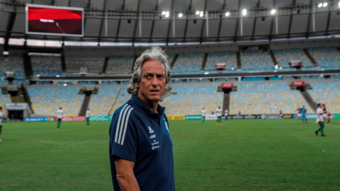 Jorge Jesús quedó campeón de la Copa Libertadores 2019 con Flamengo.