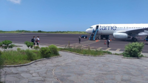 Desde Galápagos, salen vuelos con personas que estaban de visita en las Islas antes de que empiece la emergencia sanitaria.