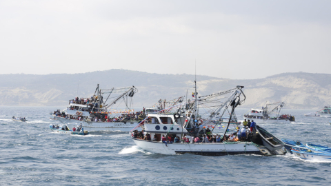 A partir de la aprobación de la Ley de Pesca, todos los barcos dedicados a la actividad deberán contar un un dispositivo de rastreo satelital. 