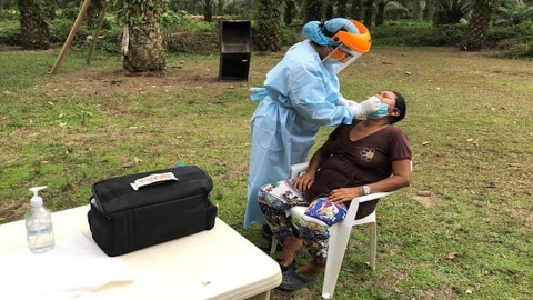 Se realiza pruebas PCR de Covid-19 para miembros de la nacionalidad Siekopai, en la provincia de Sucumbíos. 