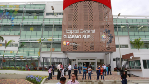 Imagen referencial del Hospital General Guasmo Sur, tomada el 17 de enero de 2017, el día de su inauguración.