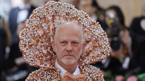 Ryan Murphy en la MET Gala de 2019.