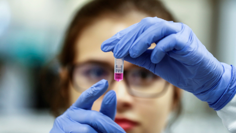 Imagen referencial. Una científica brasileña trabaja en el laboratorio de Inmunología del Instituto del Corazón (Incor) de la Facultad de Medicina de la Universidad de Sao Paulo.