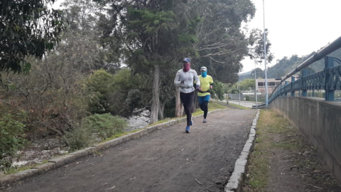 Johanna Ordóñez es parte del Plan de Alto Rendimiento. Este lunes 18 de mayo retomó sus entrenamientos en Cuenca, tras recibir la aprobación del COE nacional.