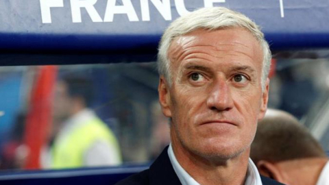 Didier Deschamps, técnico de la selección de Francia.