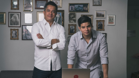 Miguel Torres y Luis Loaiza, fundadores de Shippify.  