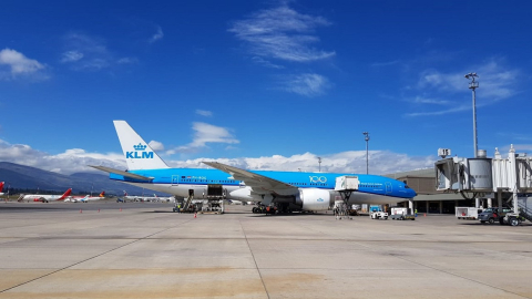 La aerolínea KLM retomó sus operaciones a Europa desde el aeropuerto de Quito, el 16 de junio. 