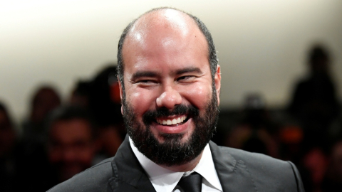 Ciro Guerra durante la presentación de su filme "Waiting for the barbarians", en el Festival de Venecia de 2019.