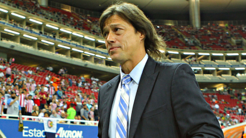 Matías Almeyda, durante el partido de la jornada 17 del torneo Clausura 2018 de la Liga de México.