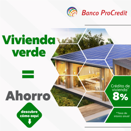 Con EcoCredit los clientes acceden a créditos con tasas de interés significativamente más bajas. 