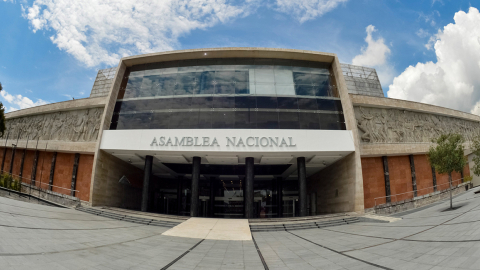 El edificio de la Asamblea Nacional, en Quito.