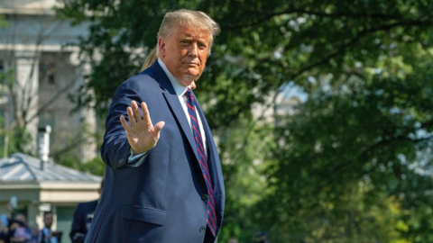 El presidente de Estados Unidos, Donald Trump, el pasado 29 de septiembre de 2020 en la Casa Blanca.