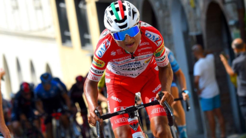 Alexander Cepeda ha disputado ocho carreras en Europa antes de correr el Giro de Italia.