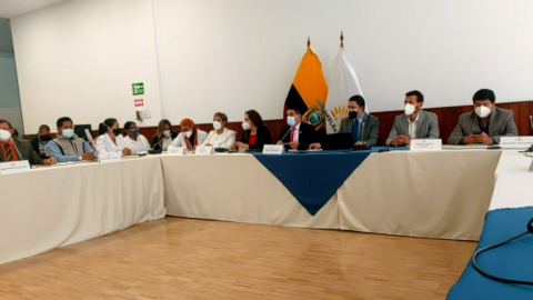 La mesa tripartita para la reforma al Reglamento a la Ley Humanitaria se instaló este 28 de octubre de 2020.