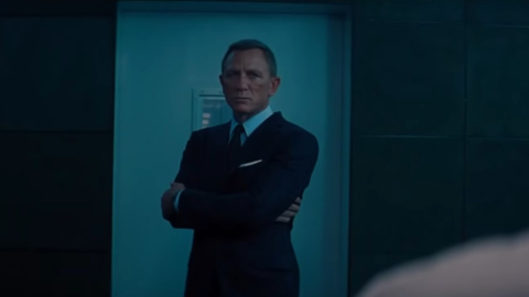 Escena de la película 'James Bond: No time to die', que es la última protagonizada por Daniel Craig.