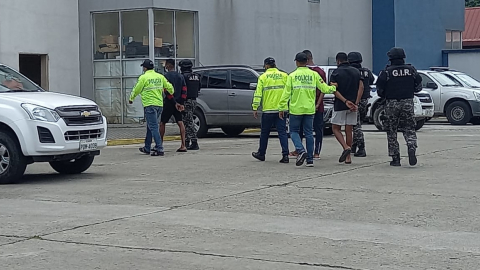 Foto referencial de una detención de la Policía Nacional. 