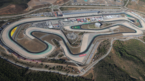 Circuito del Gran Premio de Portugal de la Fórmula 1, en Portimao.