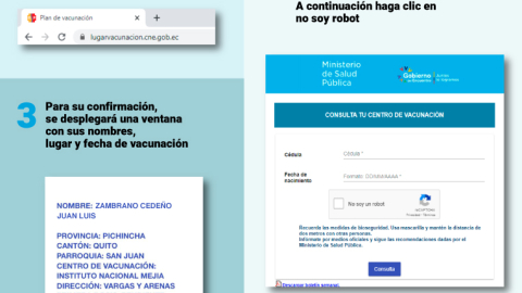 Una de las enfermeras del MSP alista una de las dosis de la vacuna contra el Covid-19, en Los Ríos, el 1 de mayo de 2021.