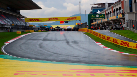 Vista general de la parrilla de salida antes del Gran Premio de Turquía de Fórmula 1, en el circuito Intercity, el 15 de noviembre de 2020.