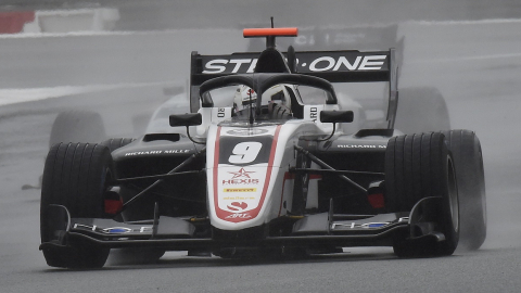 Juan Manuel Correa, durante la tercera carrera en el Gran Premio de Francia de Fórmula 3, el domingo 20 de junio de 2021.