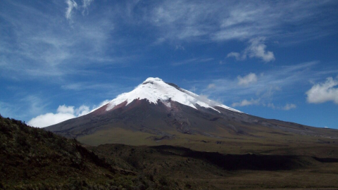 El Parque Nacional Cotopaxi forma parte de las 62 áreas protegidas del país.