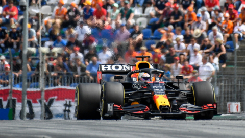 Max Verstappen, durante el Gran Premio de Austria, el 4 de julio de 2021.  