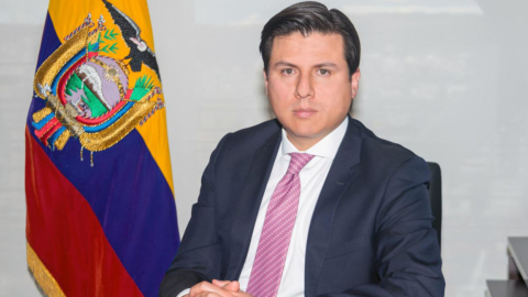 Bernardo Orellana, viceministro de Finanzas. 