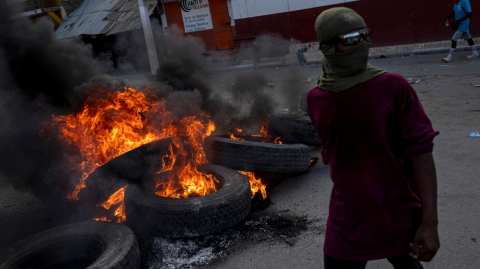 Protestas por el asesinato del presidente Jovenel Moise en Cap-Haitien, Haiti. 22 de julio de 2021