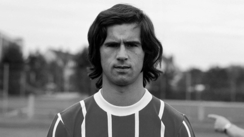 Gerd Müller, durante su carrera como futbolista en el Bayern Múnich. 