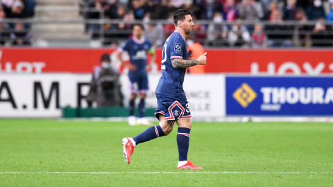 Lionel Messi debuta con la camiseta del PSG, el domingo 29 de agosto de 2021.