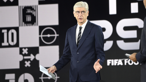 Arsène Wenger, durante un evento de la FIFA en Zúrich, Suiza, el 17 de diciembre de 2020. 