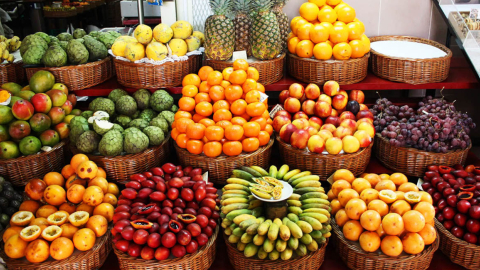 Frutas ecuatorianas.