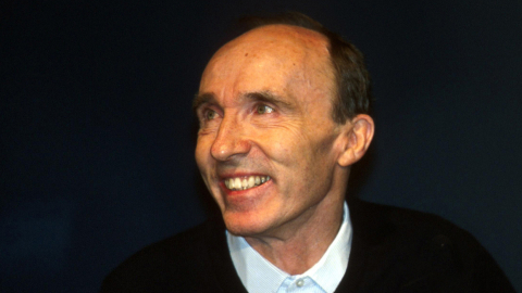 Frank Williams, durante un lanzamiento del equipo Williams, en Silverstone, Inglaterra, el 25 de enero de 2002.