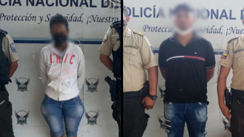 La madrastra y el padre de los niños torturados en Naranjal fueron detenidos por la Policía en enero de 2022.