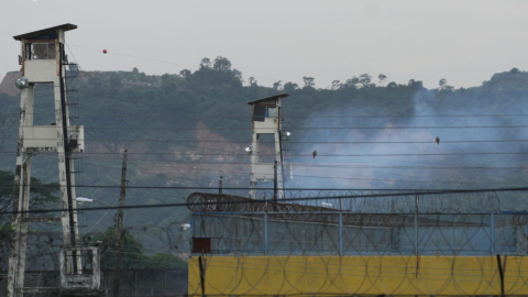 Tres explosiones se registraron la tarde del 2 de febrero de 2022 en la Penitenciaría del Litoral, en Guayaquil.